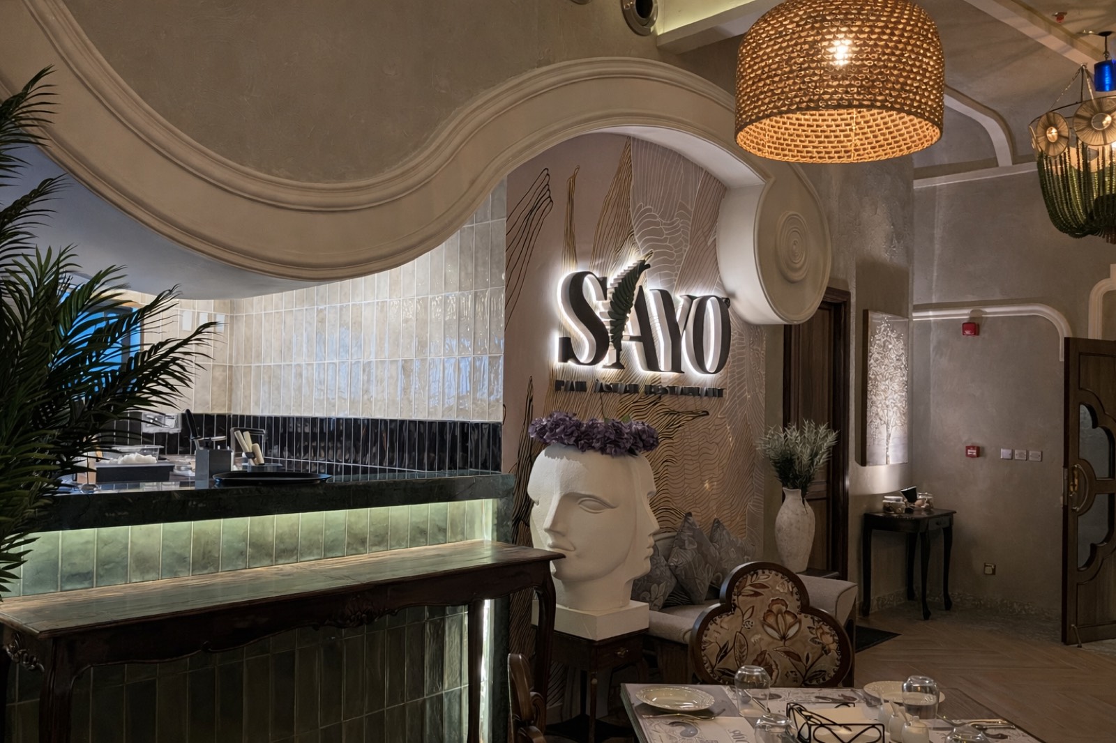 SAYO Restaurant Interior